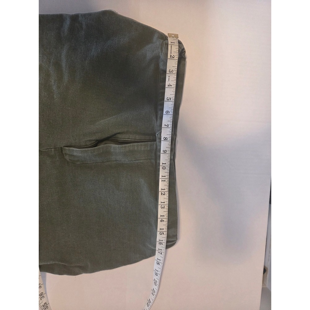 Kokomo Style Vintage Olive Green Stirrup Pants Womens 18W High Waist Tapered Leg - Picture 4 of 5